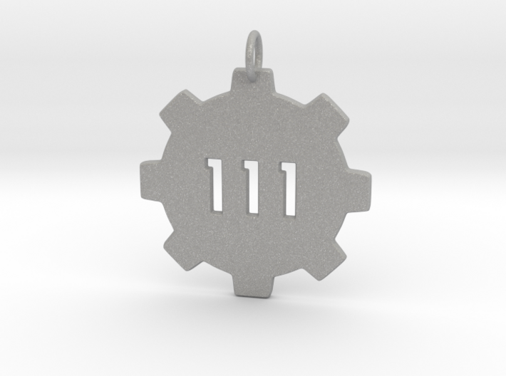 vault 111 pendant 3d printed