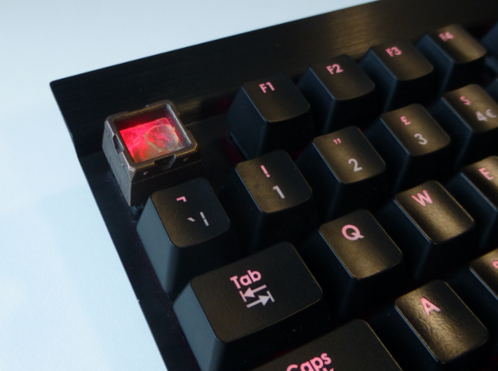 Molten Metal Canister Cherry MX Keycap 3d printed 