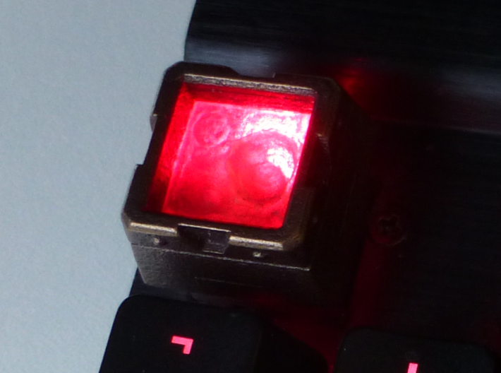 Molten Metal Canister Cherry MX Keycap 3d printed