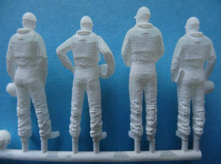 72-H0080: Crew for Grumman Tracker in 1:72 scale 3d printed 