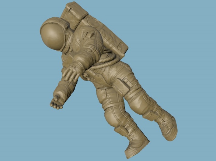 Apollo Astronaut on LM Ladder / 1:32 3d printed 