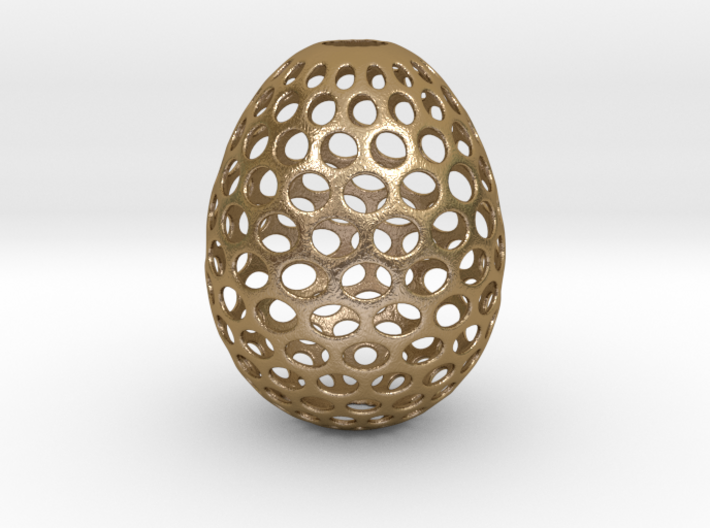 Aerate - Decorative Egg - 2.2 inches 3d printed