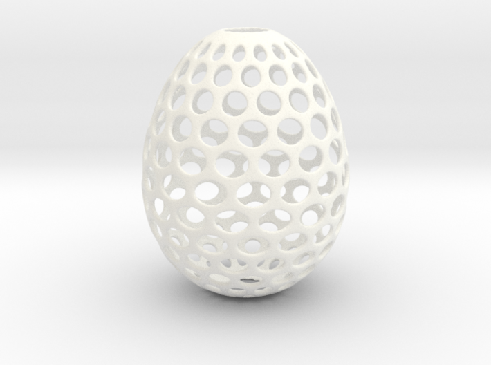 Aerate - Decorative Egg - 2.2 inches 3d printed