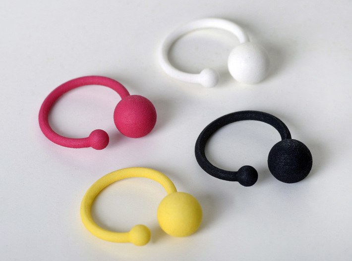 Bubble Ring 3d printed
