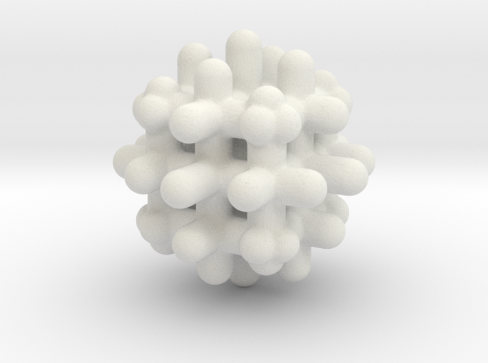 DRAW geo - sphere lattice 3d printed 
