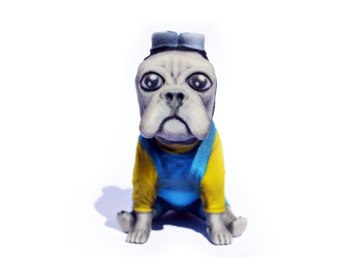 Minion Frenchie 3d printed 