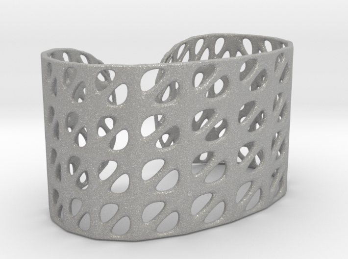 Bracelet, Generative Pattern, size M 3d printed