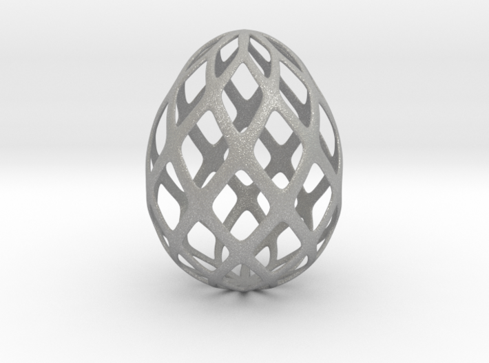 Trellis - Decorative Egg - 2.3 inches 3d printed 3d egg design