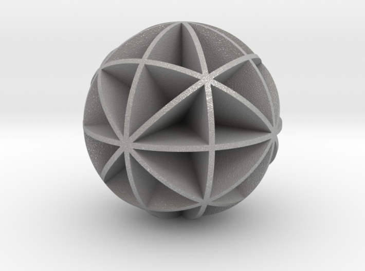 DRAW geo - sphere 48 cut outs 3d printed
