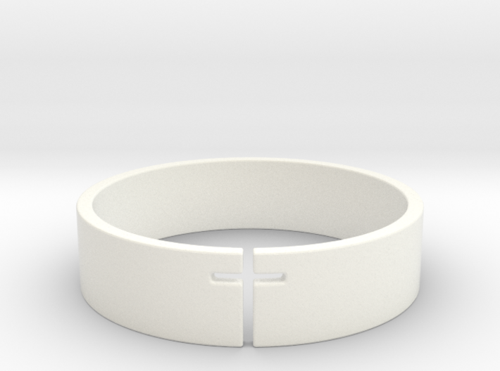 Cross Ring Size 10 3d printed