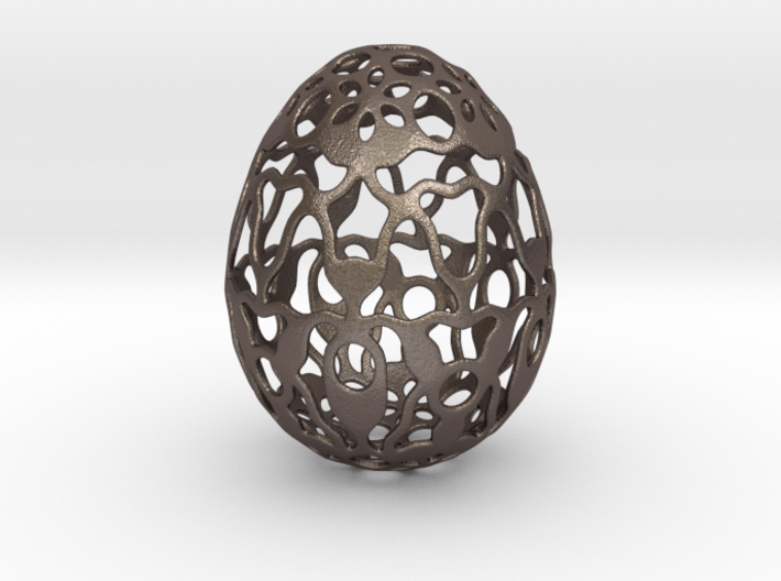 Screen - Decorative Egg - 2.3 inch 3d printed