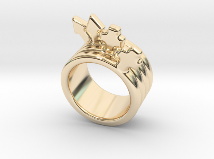 Love Forever Ring 16 - Italian Size 16 3d printed