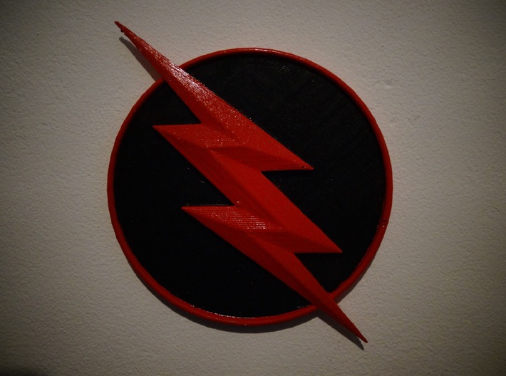 Reverse Flash CW Logo 3d printed 
