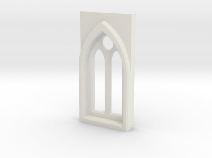 Building details series - Gothic Window 3mm Type 1 3d printed 