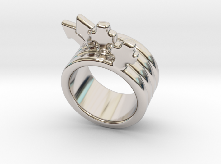 Love Forever Ring 23 - Italian Size 23 3d printed