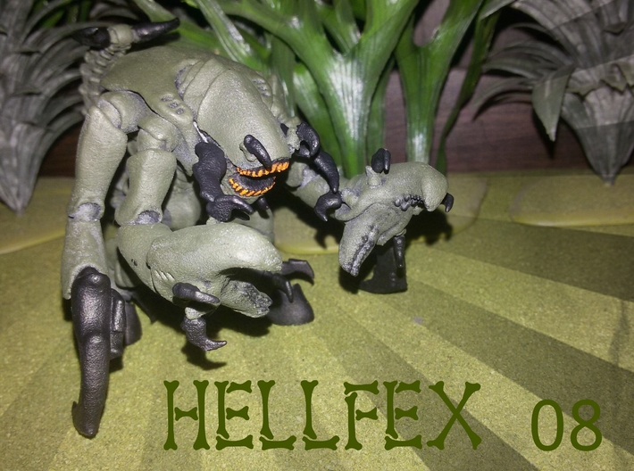 Hellfex 08 Sichelklaue II 28mm 3d printed