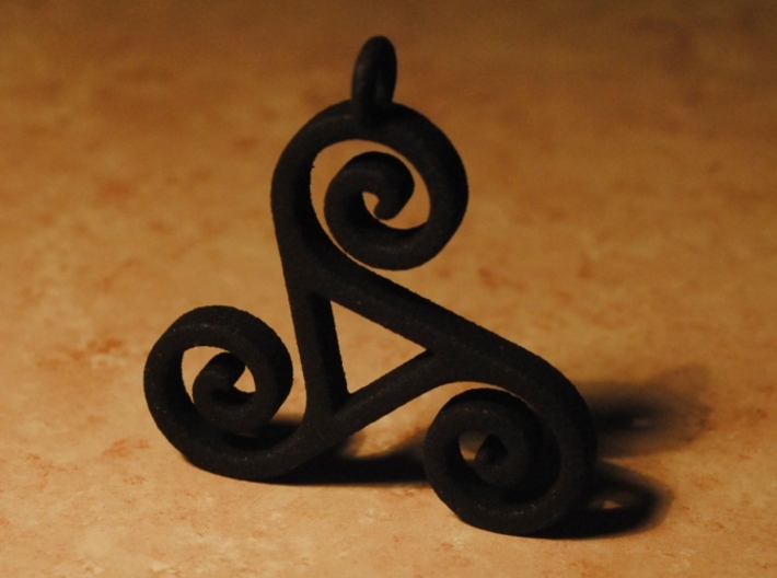 Triskele Pendant 1.5 Inch 3d printed 1.5&quot; Tall