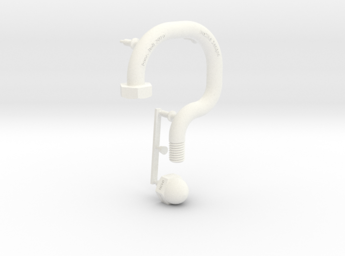 Punctuation - Question Mark 3d printed 