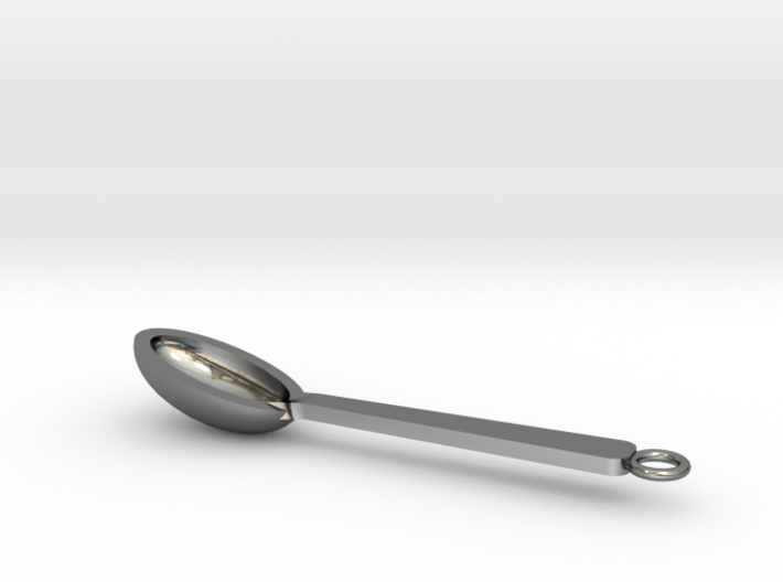 Spoon Pendant 3d printed