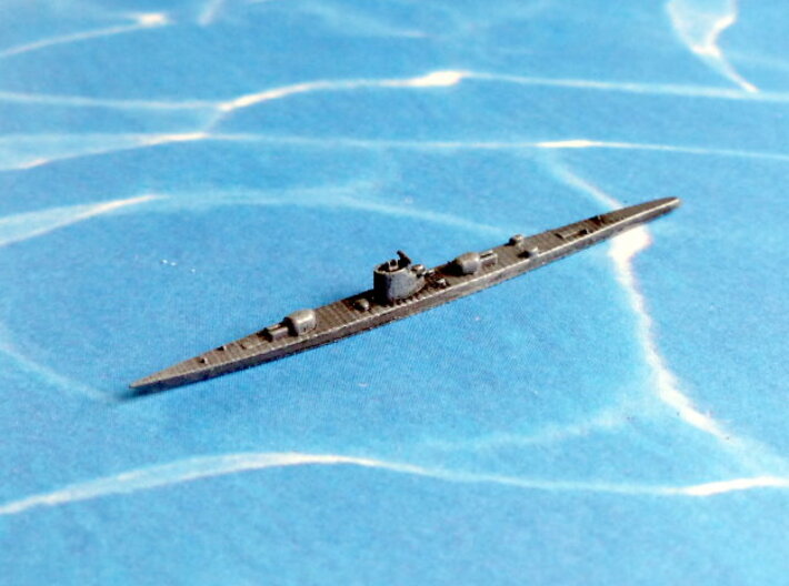 German Submarine Cruiser Type XIb 1/1800 3d printed 1/2400 Model
