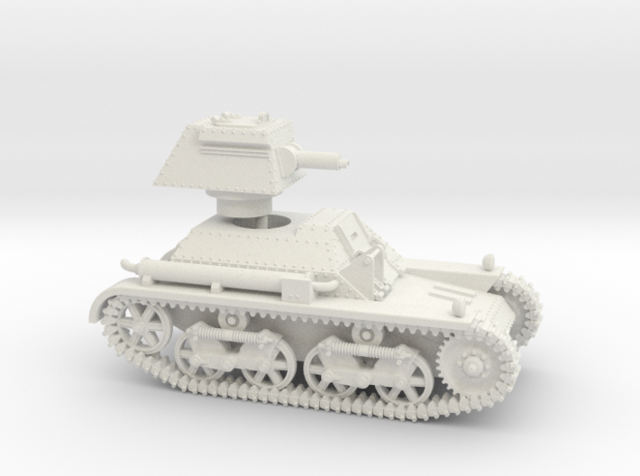 Vickers Light Tank Mk.IIb (28mm scale) 3d printed