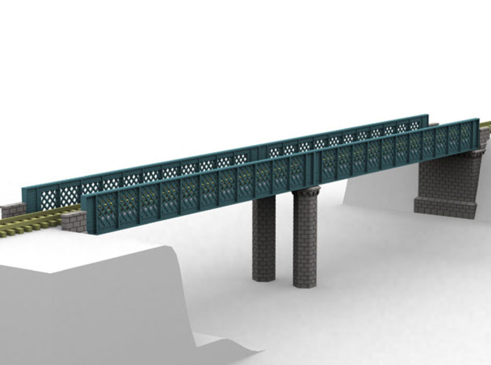 NV6M13 Modular metallic viaduct 3 3d printed 