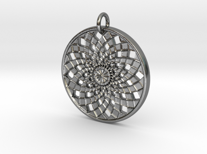Flower Mandala No. 2 (for bronze steel) 3d printed
