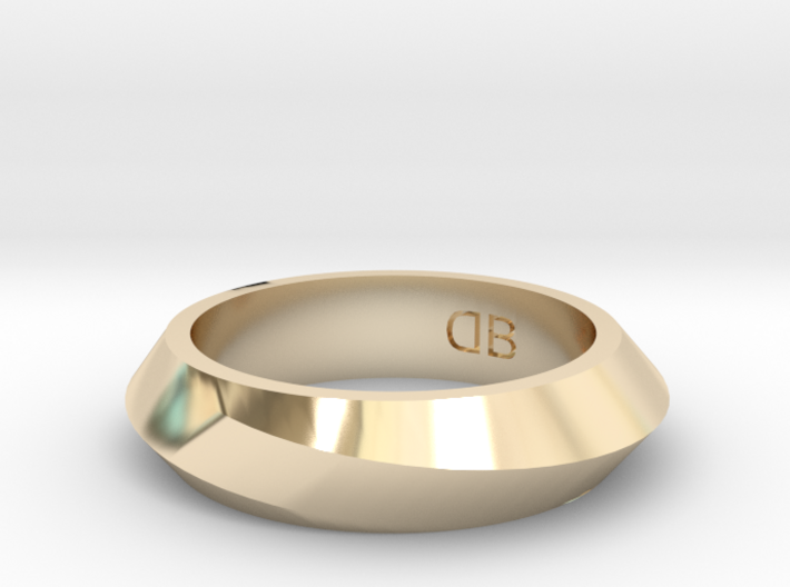 Infinity Ring - Size 6 3d printed