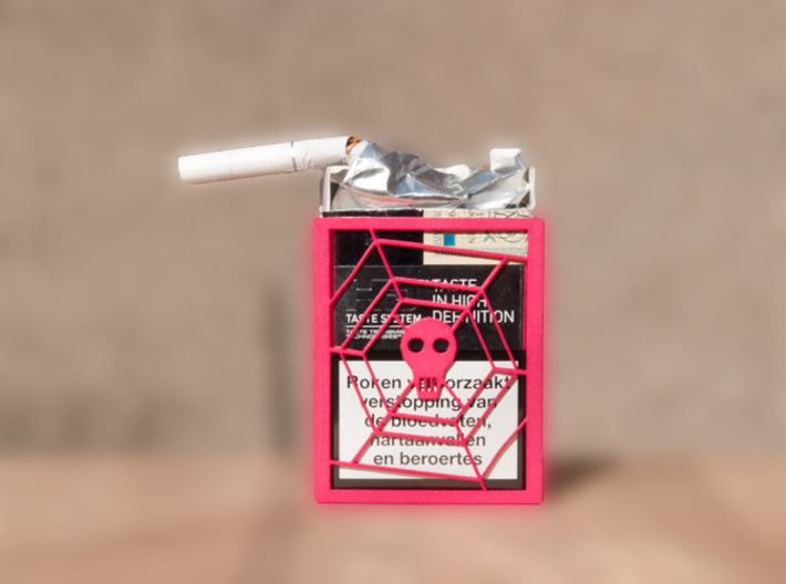 i QUiT CiGARETTE CASE 3d printed iQUiT cigarette case