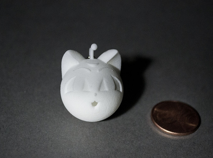 Luna P Sphere 1in Pendant/Earring 3d printed 