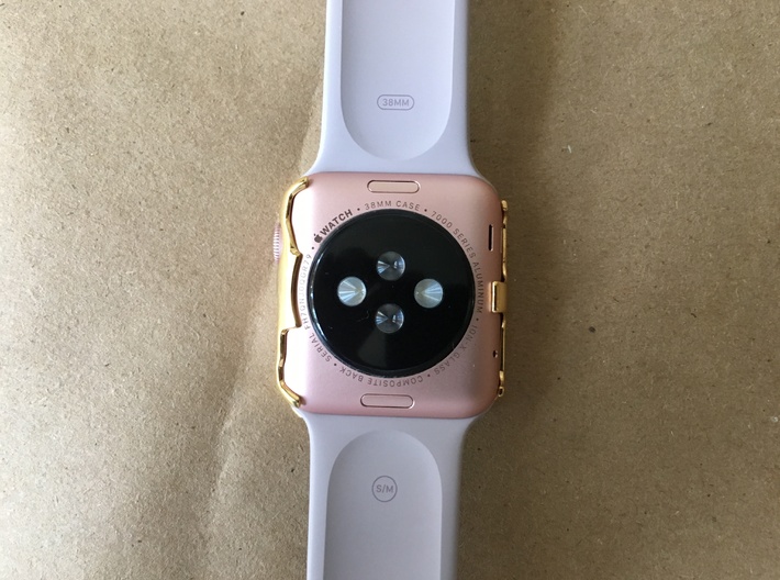 38mm Apple Watch Crown With Apple Approval 2 Thin  3d printed 