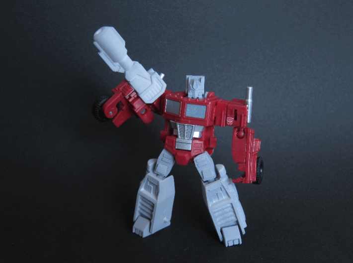 Legends Optimus Weapons 3d printed 