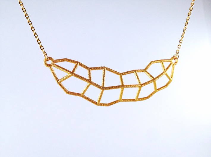 Leaf Necklace Mini 3d printed