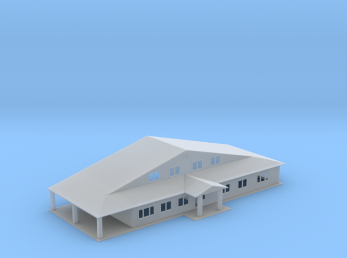 Truss Manufactor Building Z Scale 3d printed Main Truss Office building Z scale