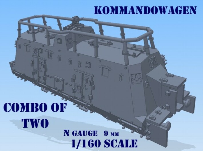 1-160 2x K-Wagen For BP-42 3d printed