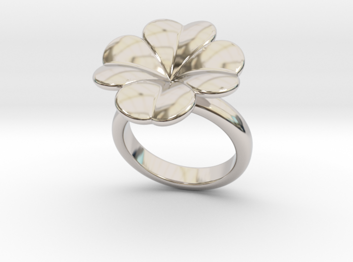 Lucky Ring 14 - Italian Size 14 3d printed