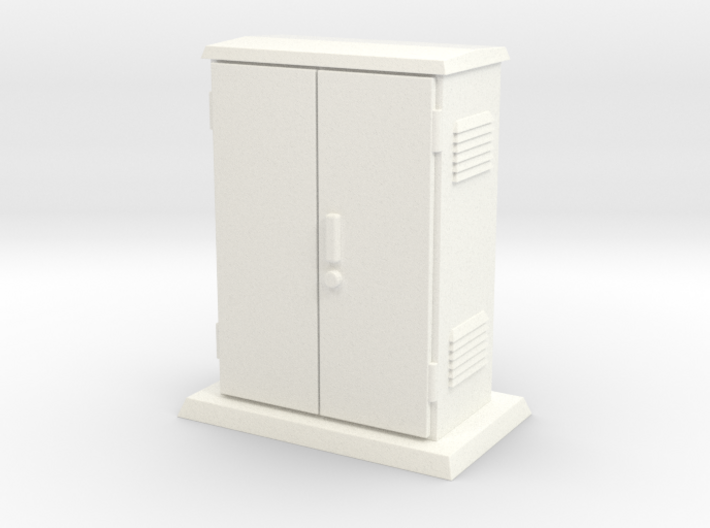 Padmount Electrical Box 01. 1:24 scale 3d printed