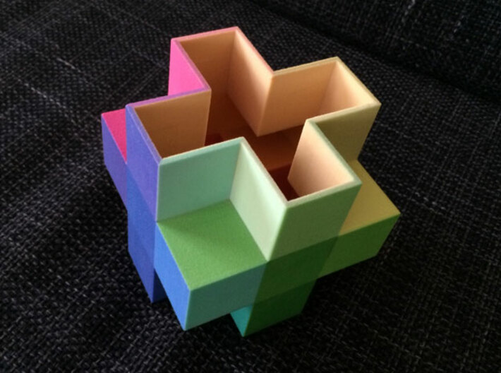 Cube Color 3d printed 