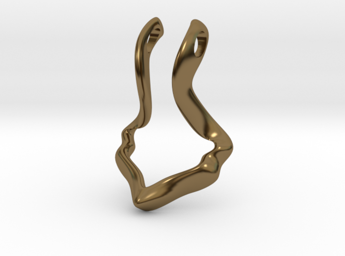 Ring Holder Pendant: Gazelle 3d printed