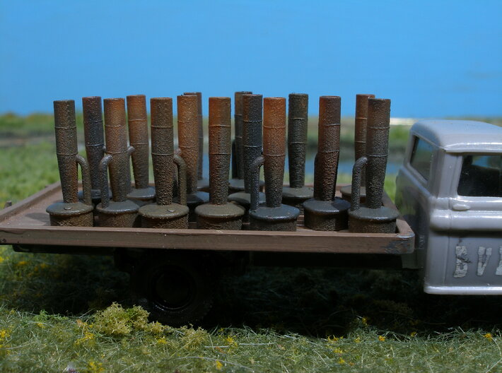 Hi-Lo Orchard Heater/Smudge Pot, 16, HO Scale 3d printed Finished Models