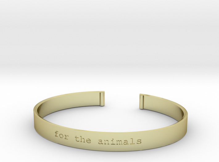 For the Animals Bracelet 3d printed