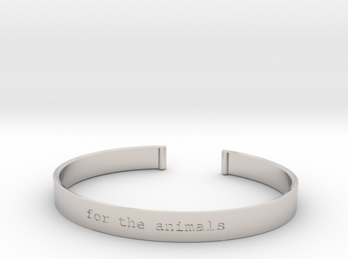 For the Animals Bracelet 3d printed