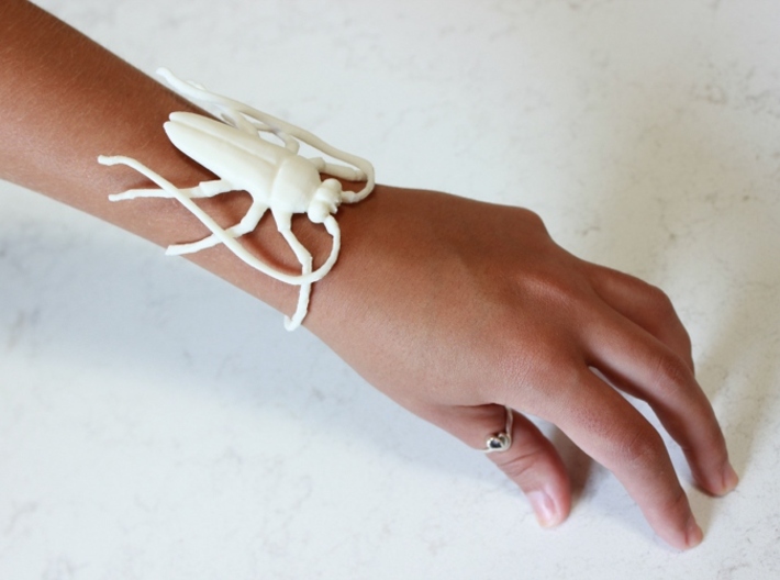 Insect Bracelet 3d printed