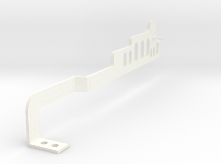 Side wall for Drop-on Jankó Piano Adaptor 3d printed