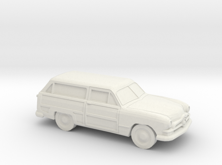 1/87 1950 Ford Fordor Station Wagon 3d printed