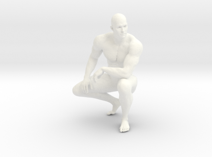 2016009-Strong man scale 1/10 3d printed 