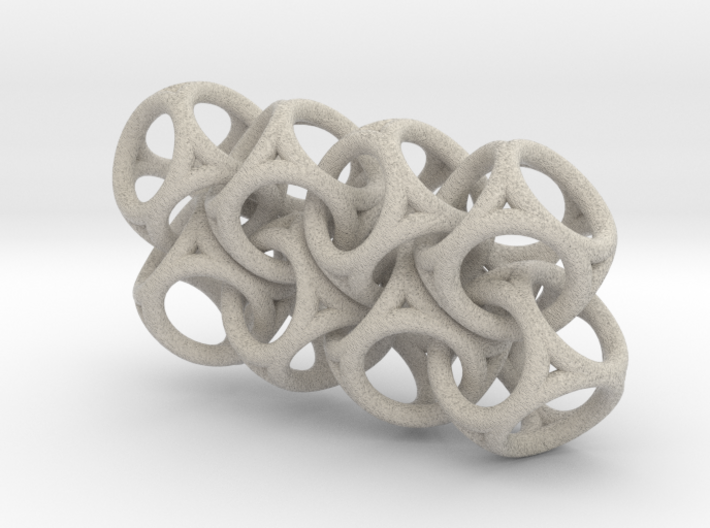 Spherical Cuboid Chain 3d printed