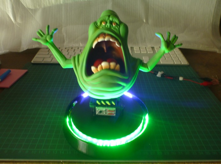 Ghostbusters Slimer Topper Base 3d printed 