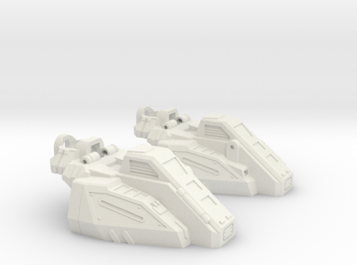 Combat Team Combiner Slippers 3d printed