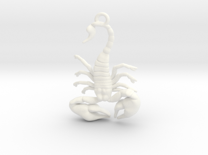 Scorpio Pendant 3d printed